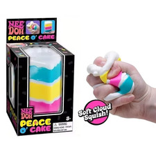 ULTRA RARE 🎂 Peace O’Cake Limited Edition Sensory Squeeze Toy For Ages 3 And Up picture