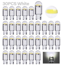 30× LED License Plate Interior Light Bulbs T10 194 168 W5W 2825 COB 6000K White picture