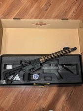 MAYO GANG MGC4 MK2 FULL METAL M4 AEG W/ ETU AIRSOFT RIFLE PLUS G&G TRACER UNIT picture