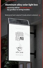 HEAVY DUTY Solar Custom Advertising Board (MADE ON ORDER) WE SHIP OVERSEAS picture