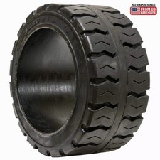 21X8X15 21X8-15 Solid Puncture Proof Press-On Traction Forklift Tire 21815 picture