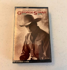 George Strait Ten Strait Hits Cassette Album 1989 Capitol Country MCAC-10450 picture