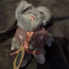 VTG Boyds Bears Plush Mouse 6” picture
