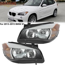 For 2013-2015 BMW X1 Halogen Headlights Assembly w/Bulb Non-DRL Right OR Left picture