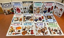 Lot of 14 ~ DK Eyewitness Books ~ Children's ~ HC ~ 1988-99 picture