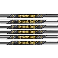 True Temper Dynamic Gold Mid 115 Iron Shafts Choose Flex & Set Makeup .355 Tip picture