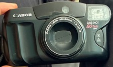 Canon Sure Shot 80 Tele 35mm Point & Shoot Auto Focus Built-In Flash Black picture