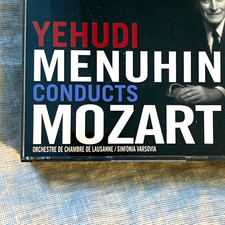 Yehudi Menuhin Conducts Mozart (CD, 2007) IMG Classics, First box of set (3 cds) picture