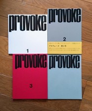 PROVOKE Complete Reprint 2018 Daido Moriyama 3 Vols w/ Booklet picture