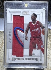 2012-13 Panini National Treasures Material Treasures Chris Paul Prime Patch 6/10 picture