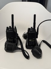 2 Motorola MOTOTRBO XPR3500e Two Way Radios **BOTH BATTERIES DEAD* picture
