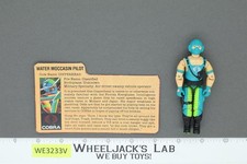 Copperhead V1 BLUE GLOVES Complete 1984 G.I. Joe Hasbro Vintage Action Figure picture