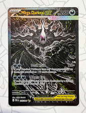 Mega Darkrai ex 116/084 Special Illustration Rare Pitch Black Pokemon TCG NM picture