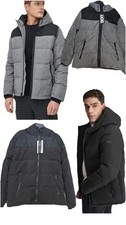 DKNY Men’s Black Puffer Coat Winter Jacket picture