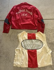 True Vintage 50’s Chain Stitch Foothill Hawks Motorcycle Club Jacket/Vest Bundle picture