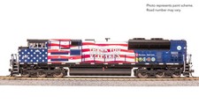 BRDWAY LTD HO EMD SD70ACe DIECAST/SOUND/SMOKE MRL VETERANS TRIBUTE #4407 PN 8672 picture