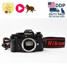 [ Near MINT ] Nikon FA Black 35mm SLR Film Camera Body From JAPAN picture