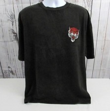 Brandmakers Group Screaming Tiger Patch T-Shirt Wash Black Men’s Size XL NWT. picture