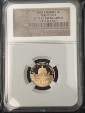 2009-S Lincoln Cent Bicentennial PRESIDENCY NGC PF70RD UC picture