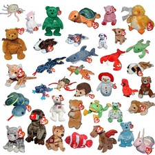 Ty Beanie Babies - Assorted Lot of 25 (Mint Plush Worn Tags) Wholesale Lot picture