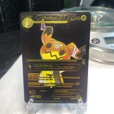 Mimikyu EX Black Foil Fan Art Display Card Never Ending Nightmar Hp350 🔥🔥🔥 picture