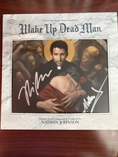 Wake Up Dead Man Soundtrack Vinyl LP Signed By Rian Johnson And Nathan Johnson  picture