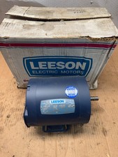 NEW LEESON 1/3HP 1725/1425RPM MOTOR 208-230V. C56C FRAME 110911.00 C6T17NK8D picture