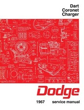 1967 Dodge Dart, Coronet, Charger Factory Service Manual picture