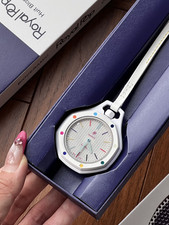 Audemars Piguet x Swatch Royal Pop Huit Blanc White Bioceramic Watch Rainbow Mar picture