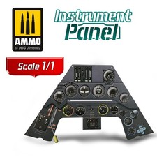 Focke Wulf Fw 190 A3 Instrument Panel 1/1 Scale 2D Print On MDF 2D Print On MDF picture