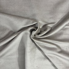 DONGHIA Ginger Mohair Velvet Fabric Swing Silver 6Y Luxury MSRP $5178 picture