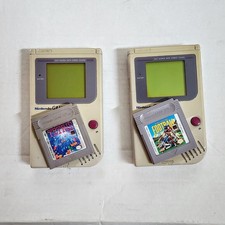 Nintendo Gameboy DMG 2x Console Lot + Games *No Power For Parts or Repair As Is picture