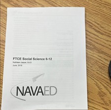 FTCE Social Science 6-12 picture
