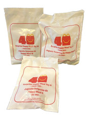 McDonalds Happy Meals Blind Bags Surprise Toys 1993 1998 & 2002 Lot Of 3 Sealed picture