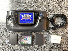 Sega Game Gear - Works, Recapped, New LCD Screen, Clean Shell, USB-C Setup +more picture