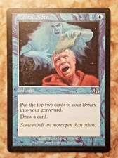 💧 VINTAGE Mental Note 💧 MTG Magic Judgement / Regular NM picture