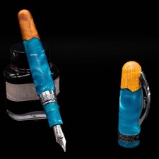 Conklin 1898 Fountain Pen - Spectra Fusion Blue picture