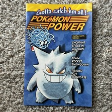 Nintendo Power Magazine Pokémon Collector's Series Vol. 3 1998 Gengar Lapras picture