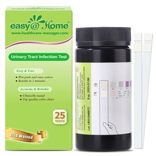 Easy@Home 25 Tests/Bottle Urinary Tract FSA Eligible Infection UTI Test Strips, picture