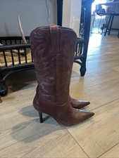 LUCCHESE CHARLIE 1 HORSE Stiletto Heel Women’s Size 9 picture