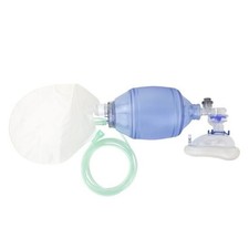 BVM Bag Valve Mask AMBU Bag Manual Pulmonary Resuscitator with 7 ft tubing picture