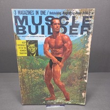 Muscle Builder Magazine April 1967 Vintage Bodybuilding Weightlifting  picture