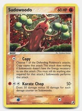 Sudowoodo 15/115 Rare Unseen Forces Pokemon Cosmo Holo NM picture