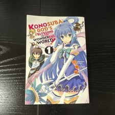 Konosuba Manga Gods Blessing On This Wonderful World, English, Volumes 1 picture