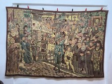Vintage Fabulous French Medieval Style Wall Hanging Decorative Tapestry picture