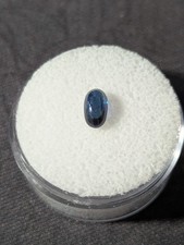0.93 ct Natural Blue Sapphire Oval Cabochon Gemstone 7x4mm Madagascar Loose picture