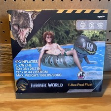 BigMouth Inc. Jurassic World T-Rex Pool Float Inflatable 50x36x26.7 61099 picture