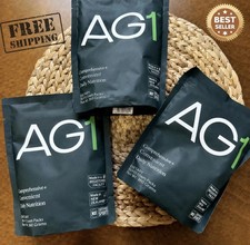 Genuine 3x Bags AG1 Athletic Greens PowderPouch 12.7oz 360g 30 Day Supply  05/28 picture