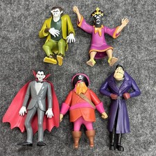 5PCS Scooby-Doo Mystery 50th Years Dracula Wolfman Ghost  Action Figure Toys picture