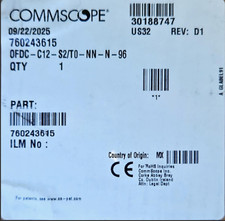 CommScope 760243615 OFDC-C12 Fiber Splice Closure 12 SC/APC 96 Fiber NEW picture
